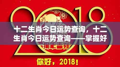 十二生肖今日运势查询，掌握好运势，开启幸运每一天！